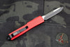 Microtech UTX-70 Red Single Edge (OTF) Black Blade 148-1 RD