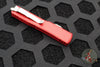 Microtech UTX-70 Red Single Edge (OTF) Satin Blade 148-4 RD