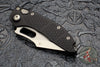 Microtech Stitch- OTS Auto Knife- Black Handle- Stonewash Blade 169-10