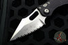 Microtech Stitch OTS Auto Knife Stonewash Full Serrated Blade 169-12
