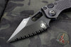 Microtech Stitch Knife Black DLC Full Serrated Blade 169-3 DLCTS