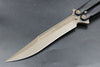 Microtech Tachyon III Butterfly Knife Black with Bronze Blade 173-13