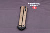 Microtech Tachyon III Butterfly Knife Tan DLC Blade 173-1 DLCTA