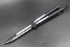 Microtech Tachyon III Butterfly Knife "VENOM" Black with White 173-3 VM