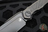 Microtech Anax- Black DLC Single Edge- DLC Finished Titanium Handle with Carbon Fiber Inlay- Dual Lanyard 190C-1 DLCTCFTI