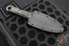 Microtech Borka SBD Fixed Blade Dagger- Double Edge- Carbon Fiber Handle- Black DLC Plain Edge Blade 201-1 DLCCFS