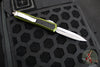 Microtech Makora- Double Edge- OD Green With Stonewash Plain Edge 206-10 ODS