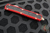 Microtech Makora- Double Edge- Red With Bronzed Plain Edge 206-13 RDS
