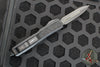 Microtech Makora- Double Edge- Tactical- Black Handle- Black Plain Edge 206-1 TS