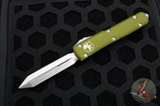Microtech Ultratech OD Green Spartan OTF Knife Stonewash Blade 223-10 OD