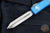 Microtech Ultratech OTF Knife- Spartan Edge- Blue Handle- Bronzed Blade 223-13 BL