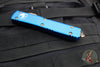 Microtech Ultratech OTF Knife- Spartan Edge- Blue Handle- Bronzed Blade 223-13 BL