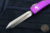 Microtech Ultratech OTF Knife- Spartan Edge- Violet Handle- Bronzed Blade 223-13 VI