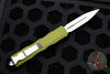 Microtech Dirac OD Green Double Edge OTF Knife Stonewash Blade HW 225-10 OD
