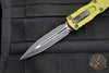 Microtech Dirac OTF Knife- Double Edge- OD Green Handle- Black Blade HW 225-1 OD