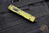 Microtech Dirac OTF Knife- Double Edge- OD Green Handle- Black Blade HW 225-1 OD