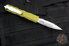 Microtech Dirac OTF Knife- Double Edge- OD Green Handle- Satin Blade 225-4 OD
