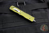 Microtech Dirac OTF Knife- Double Edge- OD Green Handle- Satin Blade 225-4 OD