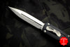 Microtech Dirac Delta OTF Knife- Black Handle- Stonewash Blade 227-10