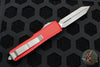 Microtech UTX-85 OTF Knife- Spartan Edge- Red Handle- Apocalyptic Blade 230-10 APRD