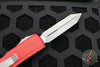Microtech UTX-85 OTF Knife- Spartan Edge- Red Handle- Apocalyptic Blade 230-10 APRD