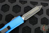 Microtech UTX-85 OTF Knife- Spartan Edge- Blue Handle- Black Blade 230-1 BL