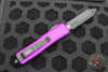 Microtech UTX-85 OTF Knife- Spartan Edge- Violet Handle- Black Blade 230-1 VI