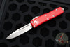 Microtech UTX-85 Red Single Edge OTF Knife Stonewash Blade 231-10 RD