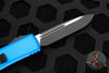 Microtech UTX-85 OTF Knife- Single Edge- Blue With Black Blade 231-1 BL