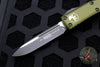 Microtech UTX-85 OD Green Single Edge OTF Knife Black Blade 231-1 OD