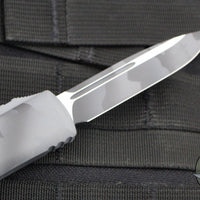 Microtech UTX-85 OTF Knife- Single Edge- Cerakote Urban Camo Handle- Urban Camo Blade 231-1 UCS