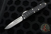 Microtech UTX-85 II OTF Knife- Single Edge- Black With Stonewash Blade 231II-10 S