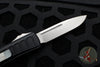 Microtech UTX-85 II OTF Knife- Single Edge- Black With Stonewash Blade 231II-10 S