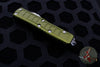 Microtech UTX-85 II OTF Knife- Single Edge- OD Green With Satin Blade 231II-4 S