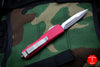 Microtech UTX-85 Red Double Edge OTF Knife Stonewash Blade 232-10 RD