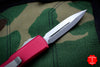 Microtech UTX-85 Red Double Edge OTF Knife Stonewash Blade 232-10 RD