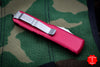 Microtech UTX-85 Red Double Edge OTF Knife Stonewash Blade 232-10 RD
