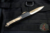 Microtech UTX-85 Double Edge OTF Knife Tan G-10 Top Bronze Apocalyptic Blade 232-13 APGTTAS