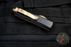 Microtech UTX-85 Double Edge OTF Knife Tan G-10 Top Bronze Apocalyptic Blade 232-13 APGTTAS
