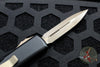 Microtech UTX-85 OTF Knife- Double Edge- Black Handle- Bronze Apocalyptic Blade 232-13 AP