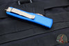 Microtech UTX-85 OTF Knife- Double Edge- Blue Handle- Bronzed Blade 232-13 BL