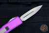 Microtech UTX-85 OTF Knife- Double Edge- Violet Handle- Bronzed Blade 232-13 VI