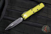 Microtech UTX-85 OD Green OTF Double Edge Knife Black Blade 232-1 OD