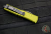 Microtech UTX-85 OD Green OTF Double Edge Knife Black Blade 232-1 OD