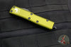 Microtech UTX-85 OD Green OTF Double Edge Knife Black Blade 232-1 OD