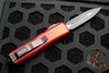 Microtech UTX-85 Red Double Edge OTF Knife Black Blade 232-1 RD