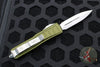 Microtech UTX-85 II OTF Knife- Stepped OD Green- Double Edge- Stonewashed Blade 232II-10 ODS