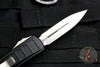 Microtech UTX-85 II Stepped Black Double Edge OTF Knife Stonewashed Blade 232II-10 S