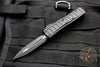 Microtech UTX-85 II Black Tactical Double Edge OTF Knife Black Blade 232II-1 TS