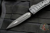 Microtech UTX-85 II Black Tactical Double Edge OTF Knife Black Blade 232II-1 TS